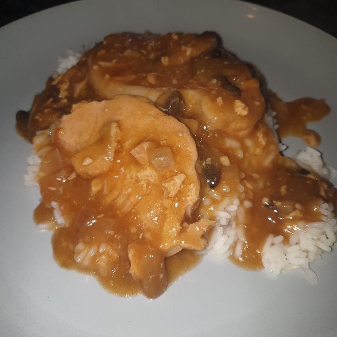Crockpot Smother Pork Chops