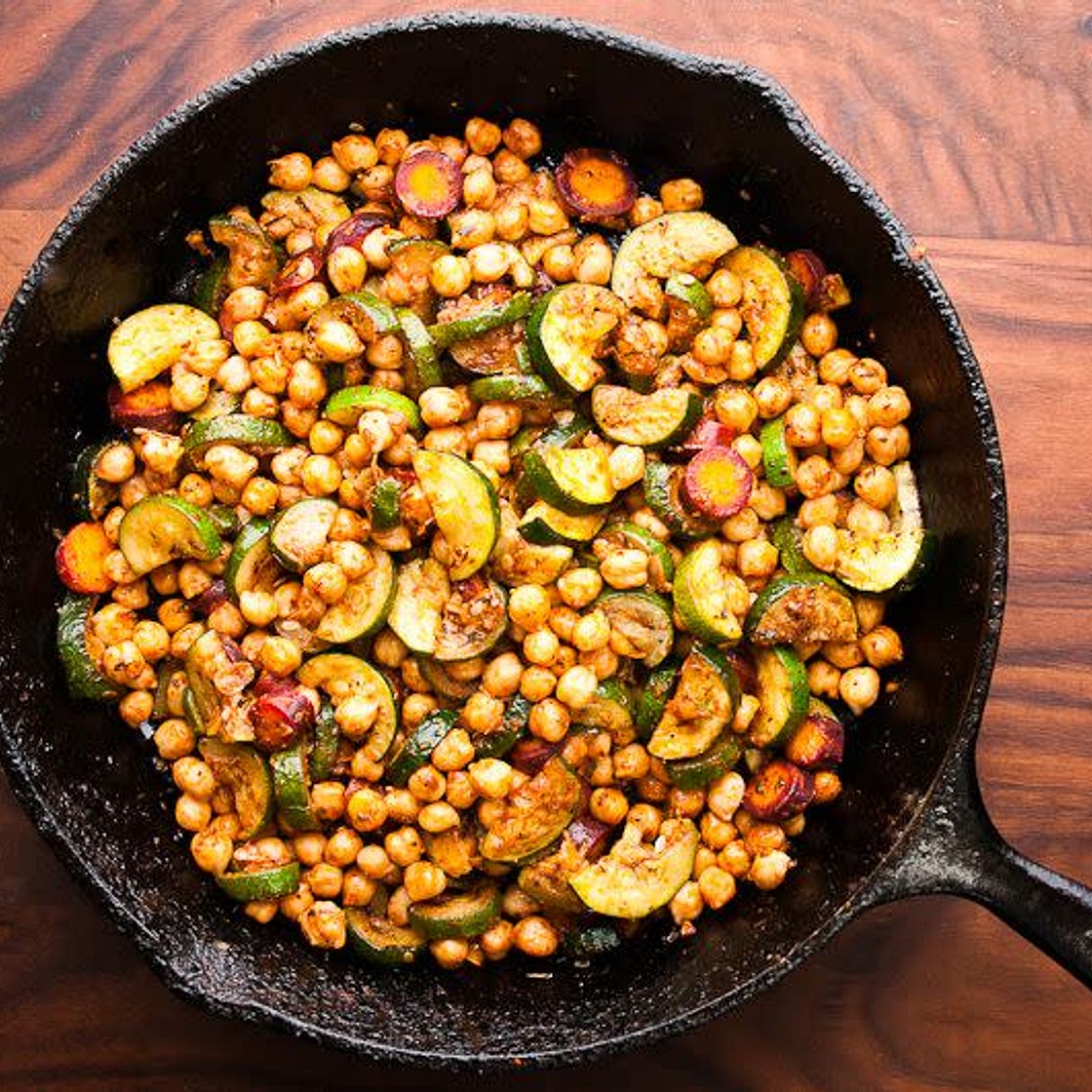 One Pot Chickpeas and Veggies