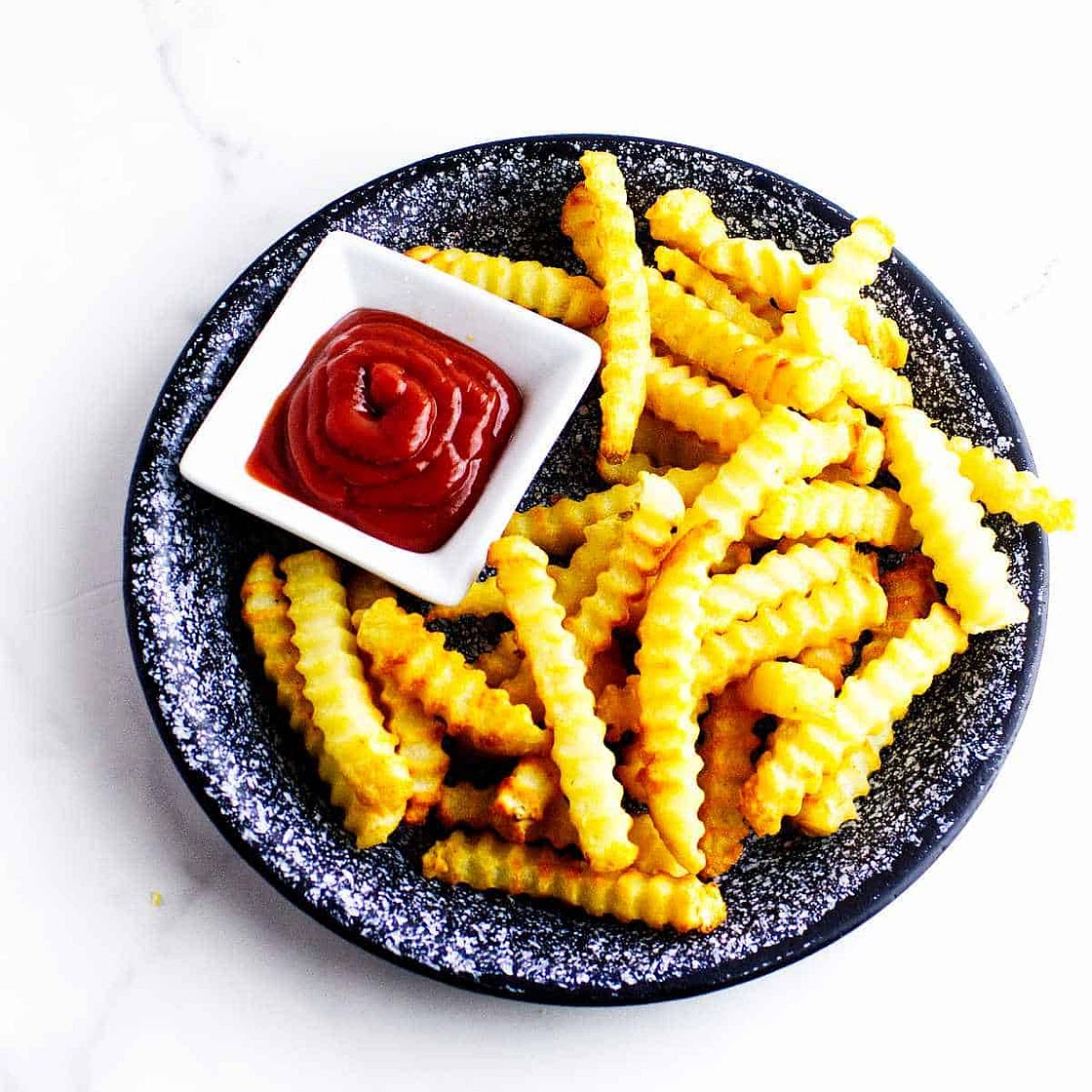 Frozen Crinkle Fries In Air Fryer