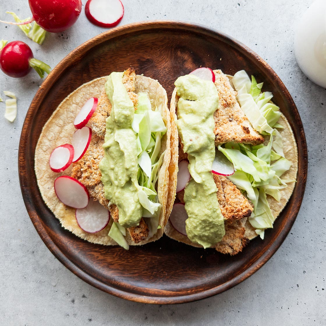 Crispy Mushroom Tacos