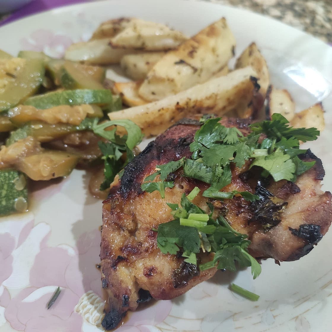 Crispy Cilantro Lime Chicken Thighs