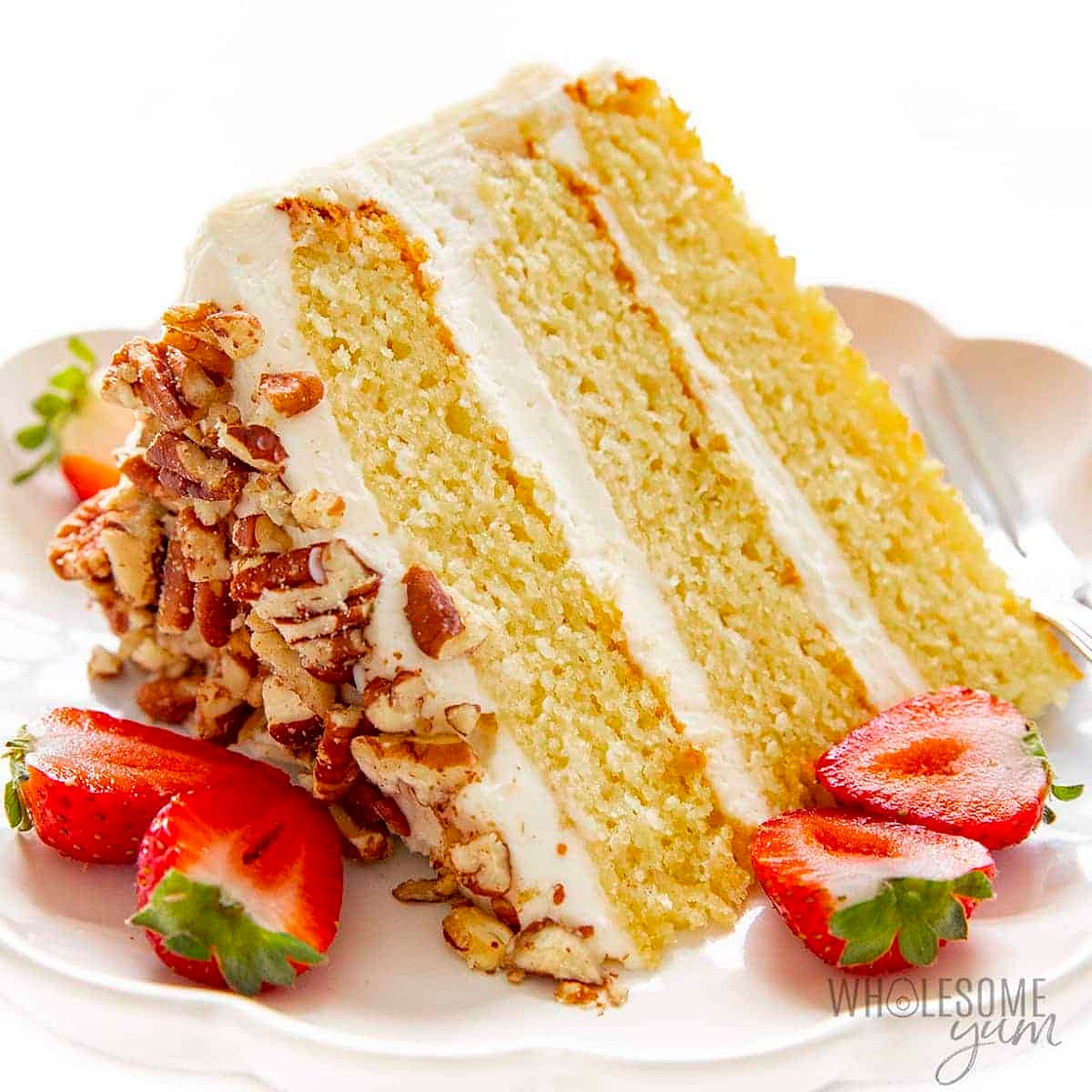 Keto Cake (Easy & Moist!)