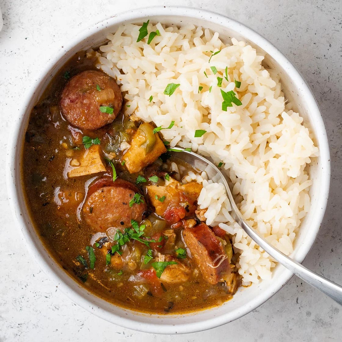 Chicken and Sausage Gumbo