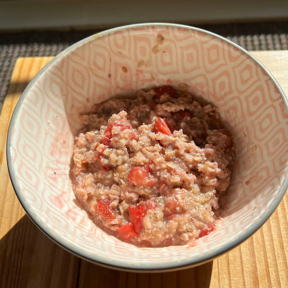Happy gut porridge oats