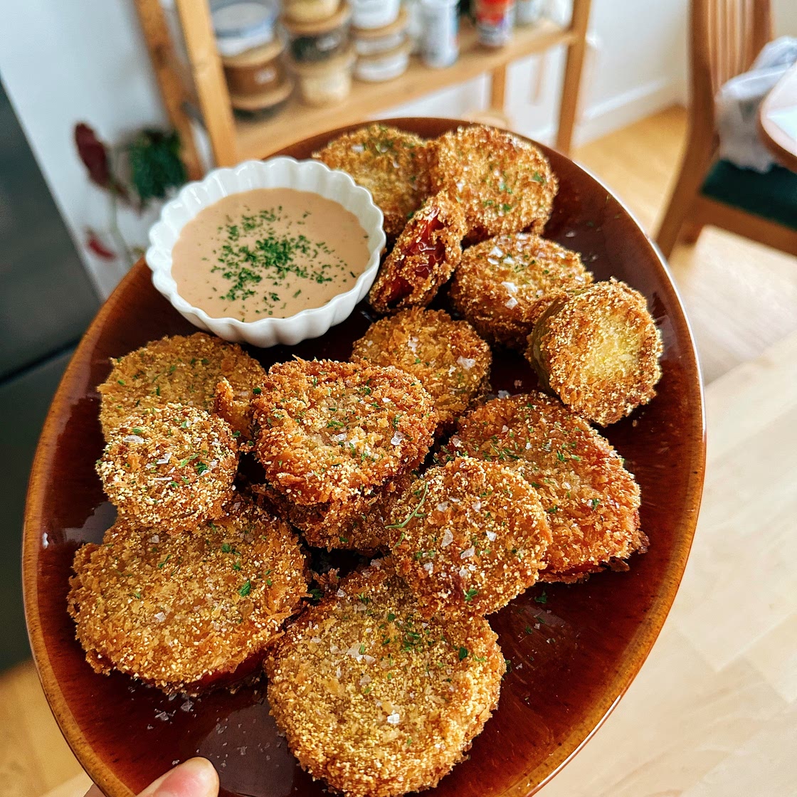 Crispy Fried Tomatoes