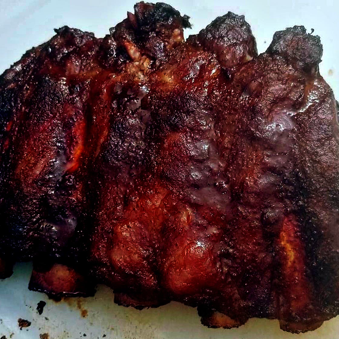 Award Winning Ribs with Pomegranate BBQ Sauce
