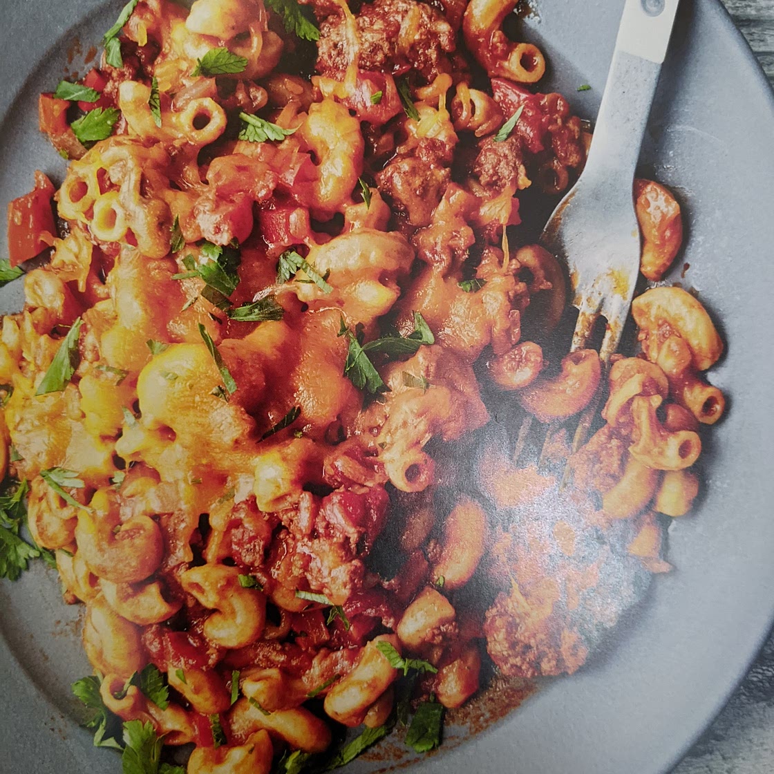 American-Style Cheesy Beef Goulash and Macaroni