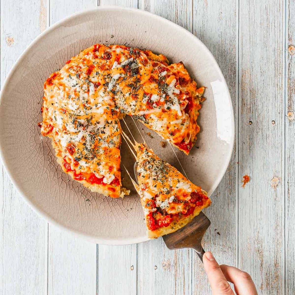 Matzo Brei Pizza