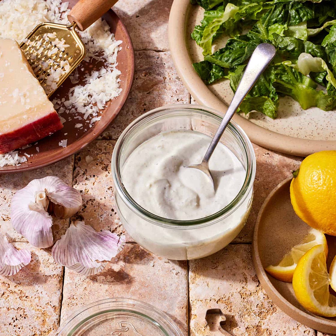 Healthy Caesar Salad Dressing