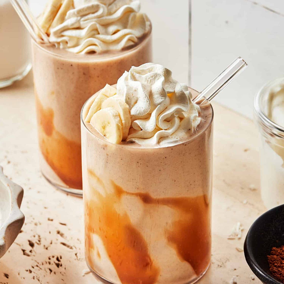 Gut Healthy Bananas Foster Smoothie
