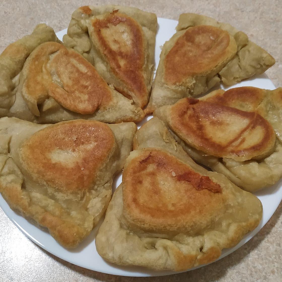 Картофельные треугольники с сыром