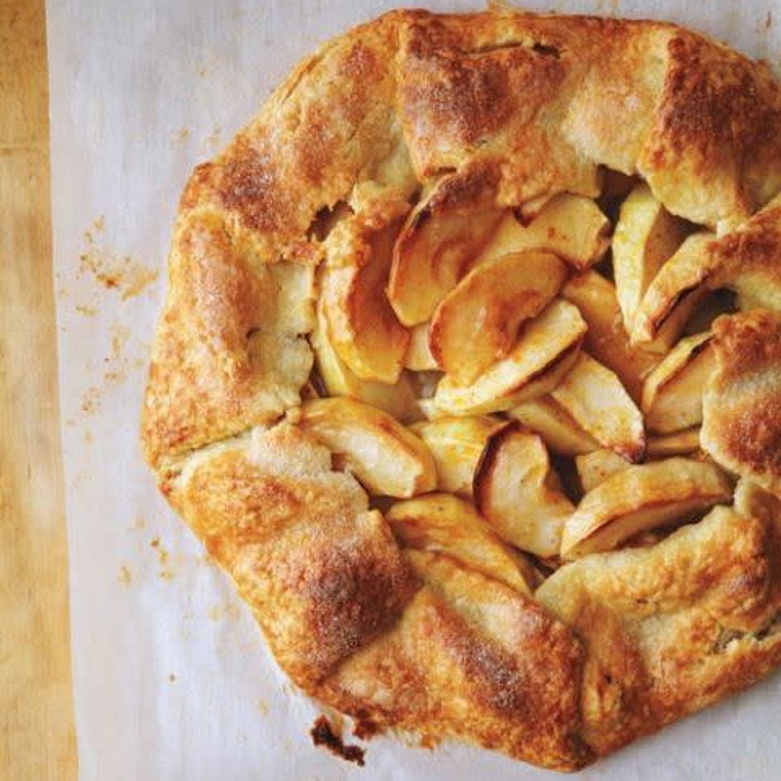 Salted Caramel Apple Galette