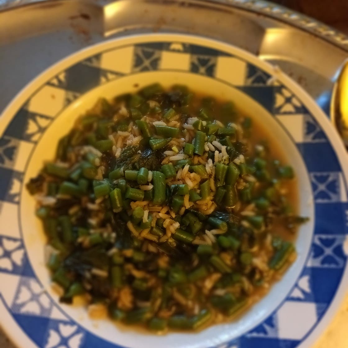 arroz con habas