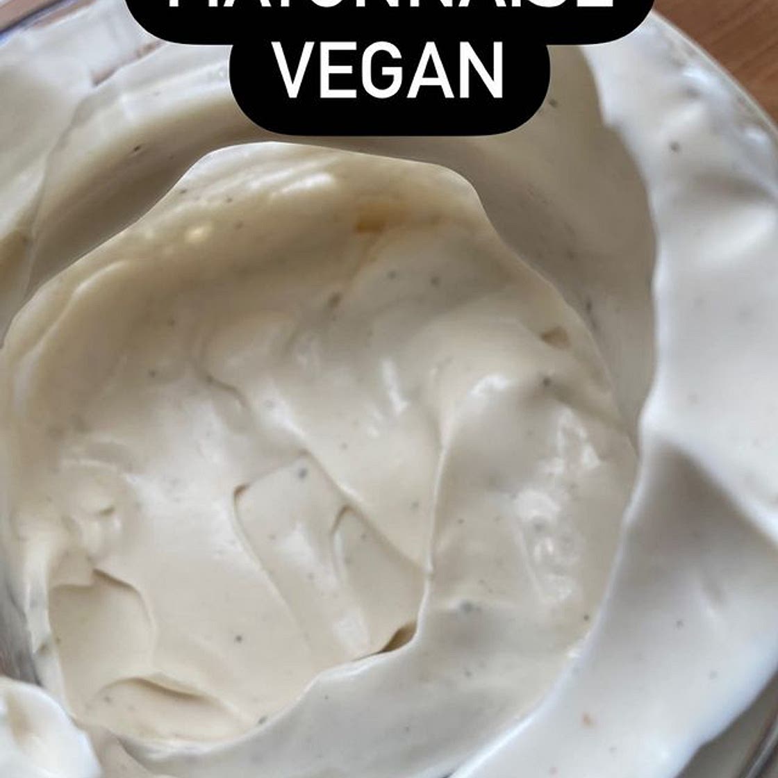 Mayonnaise Vegan