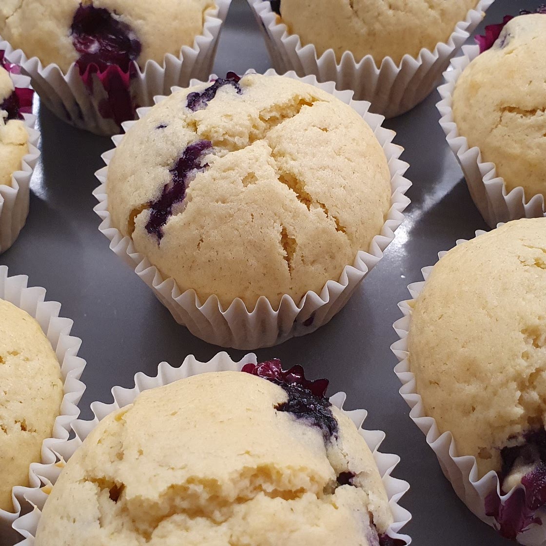 Blueberry muffins