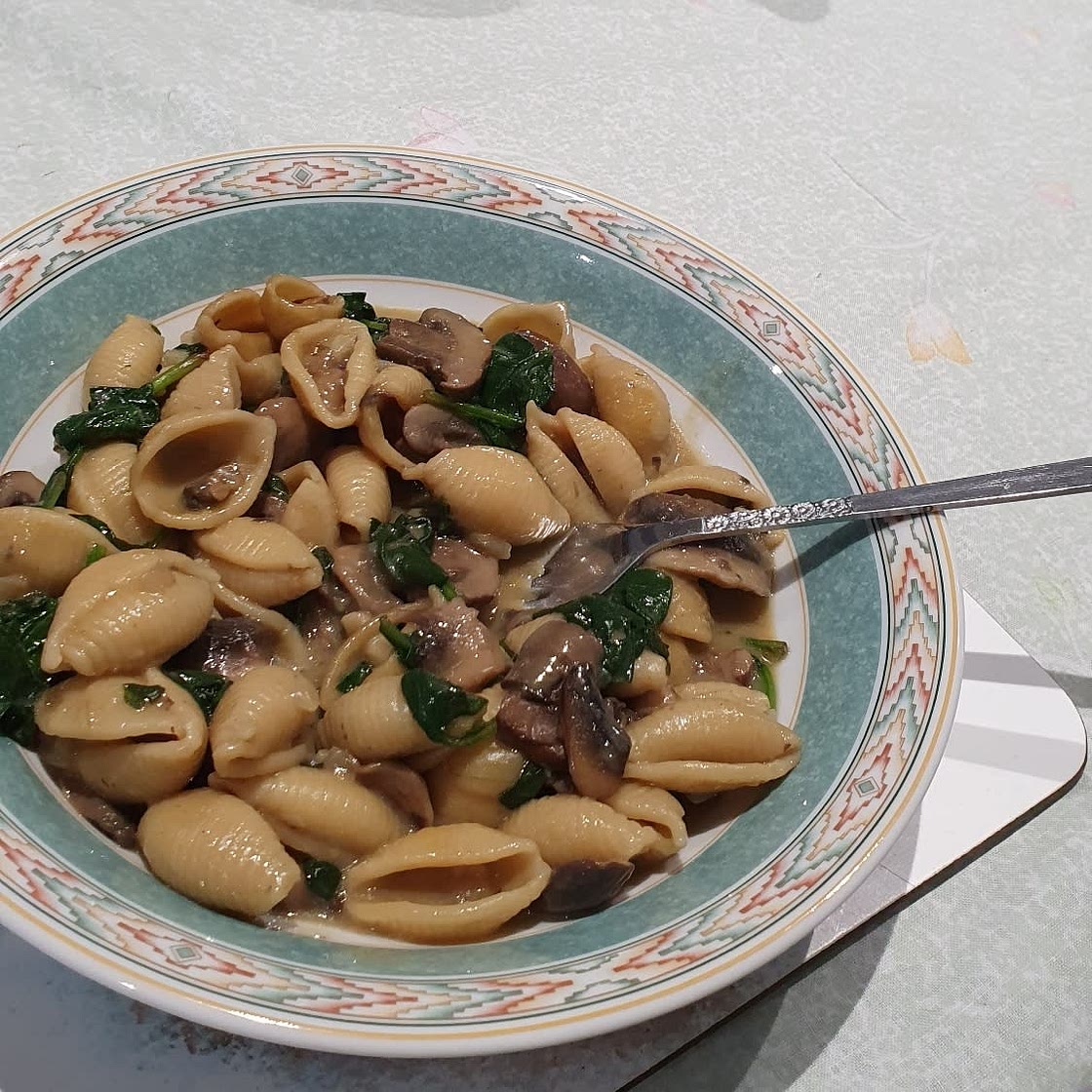 One-pot Creamy Mushroom Pasta