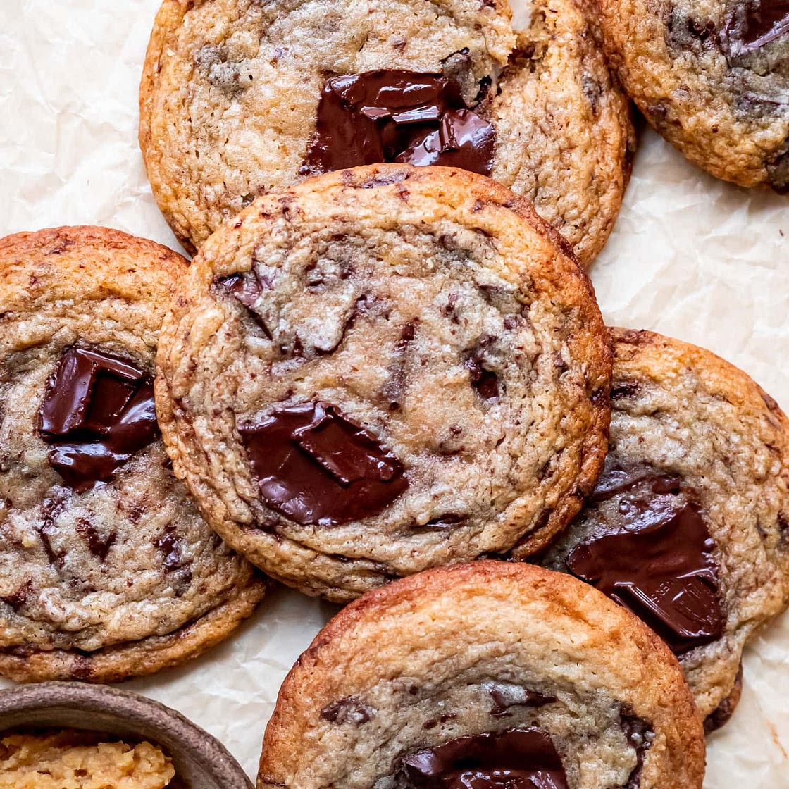 Brown Butter Miso Chocolate Chip Cookies