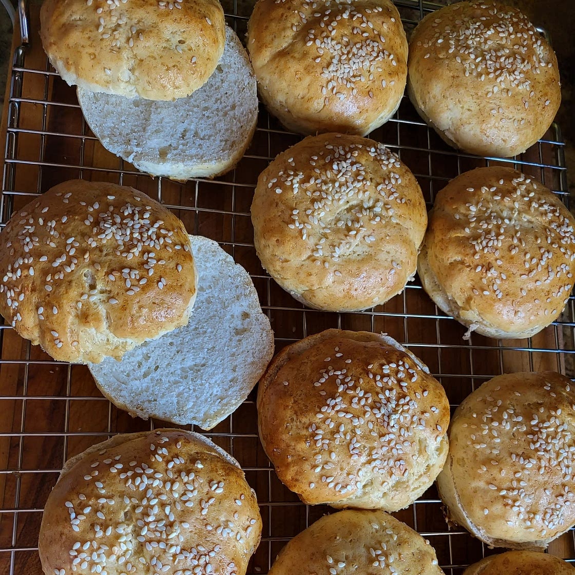 Extra Soft Gluten-Free Hamburger Buns (Not Crumbly)
