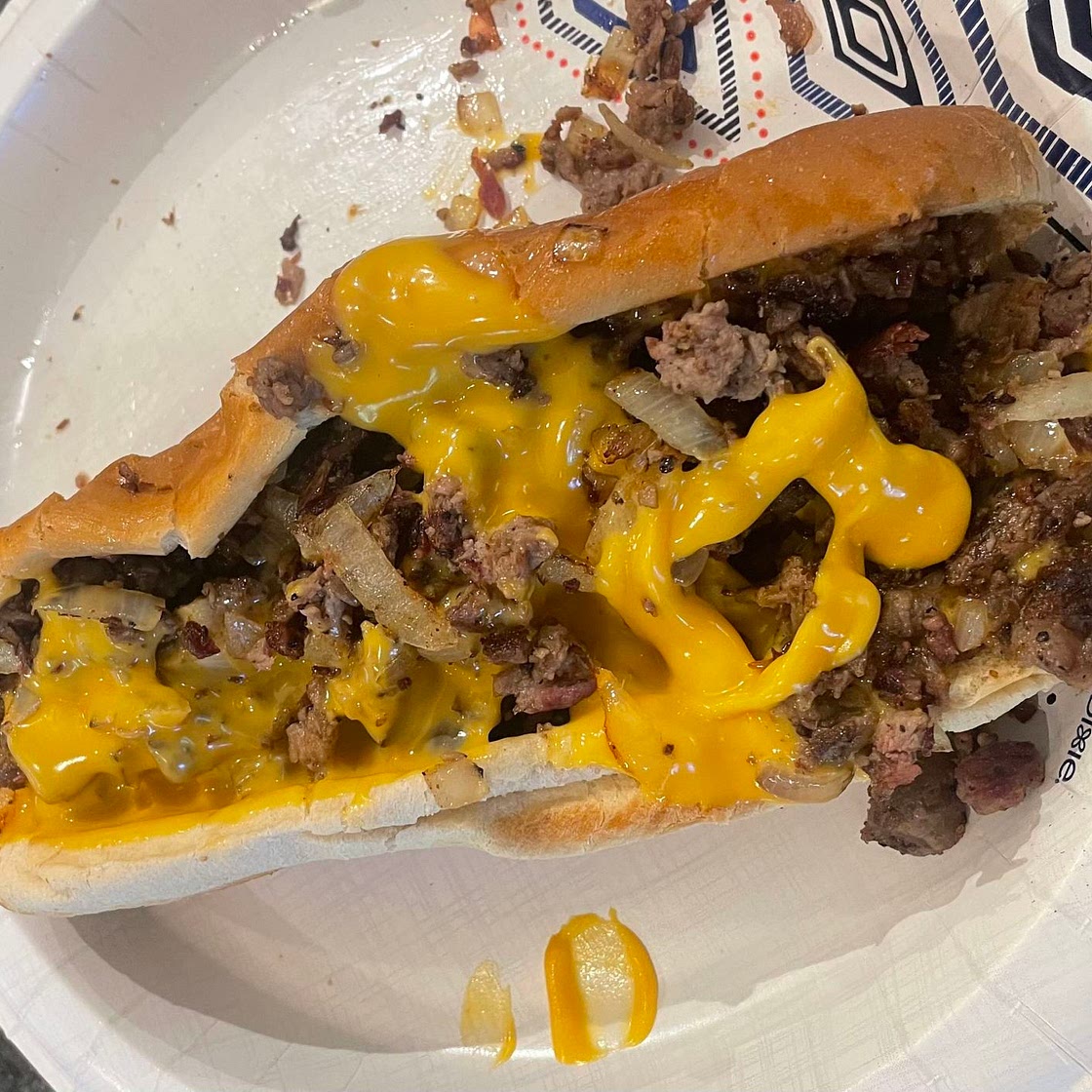 ScoFo’s Philly Cheesesteak (Whiz-Wit)