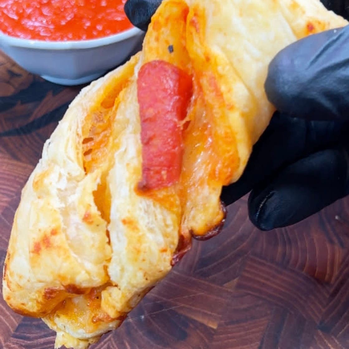 Puff Pastry Pizza Twists