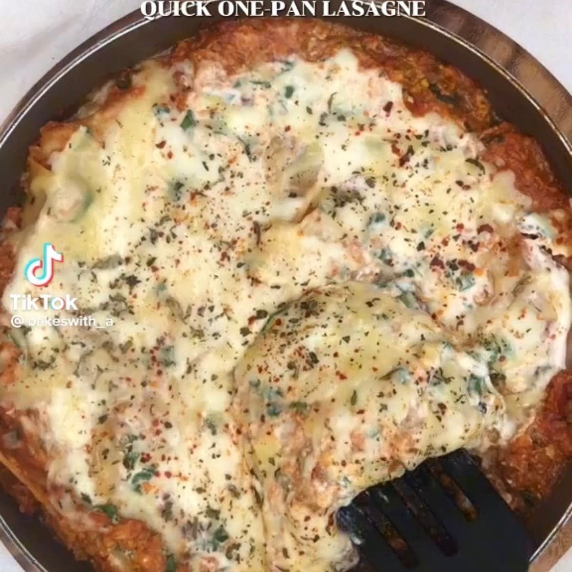 One Pan Lasagna Low Cal