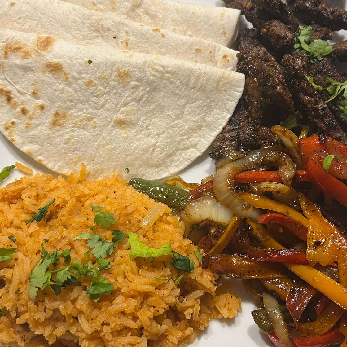 The BEST Steak Fajitas