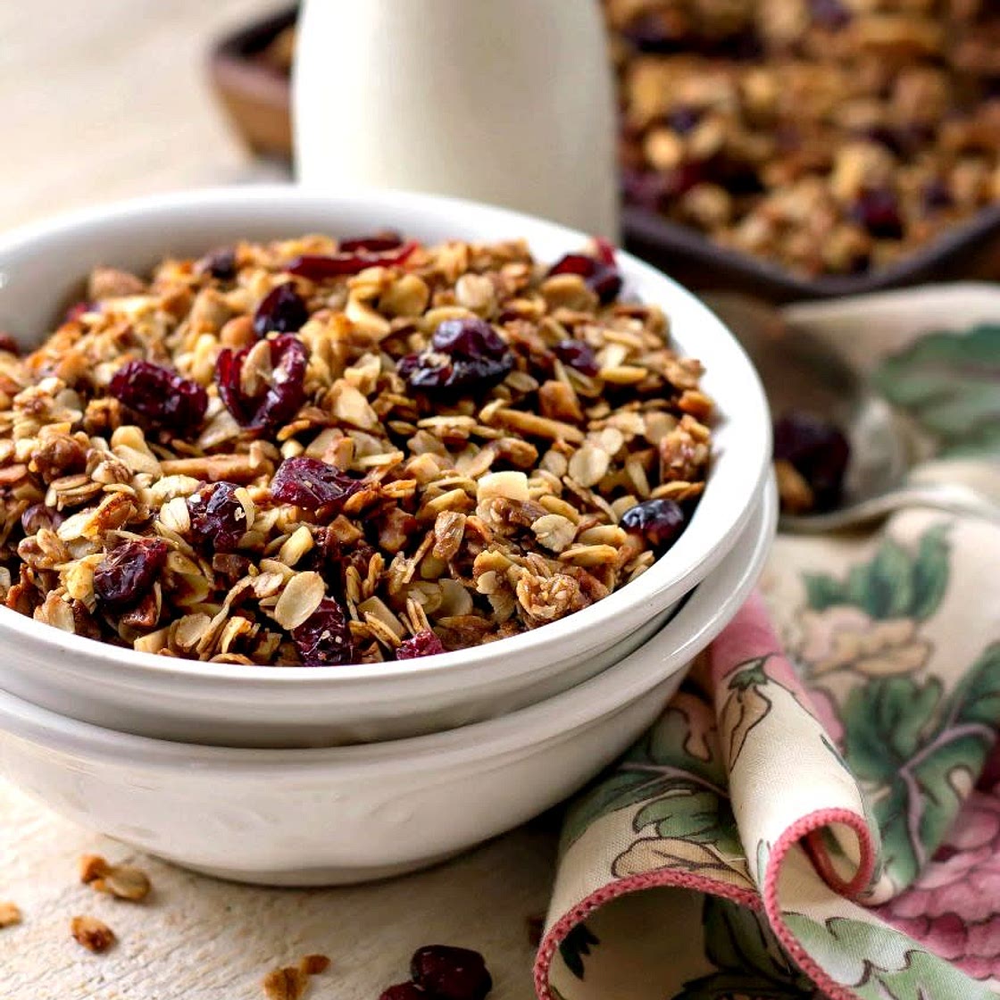Cranberry Orange Granola