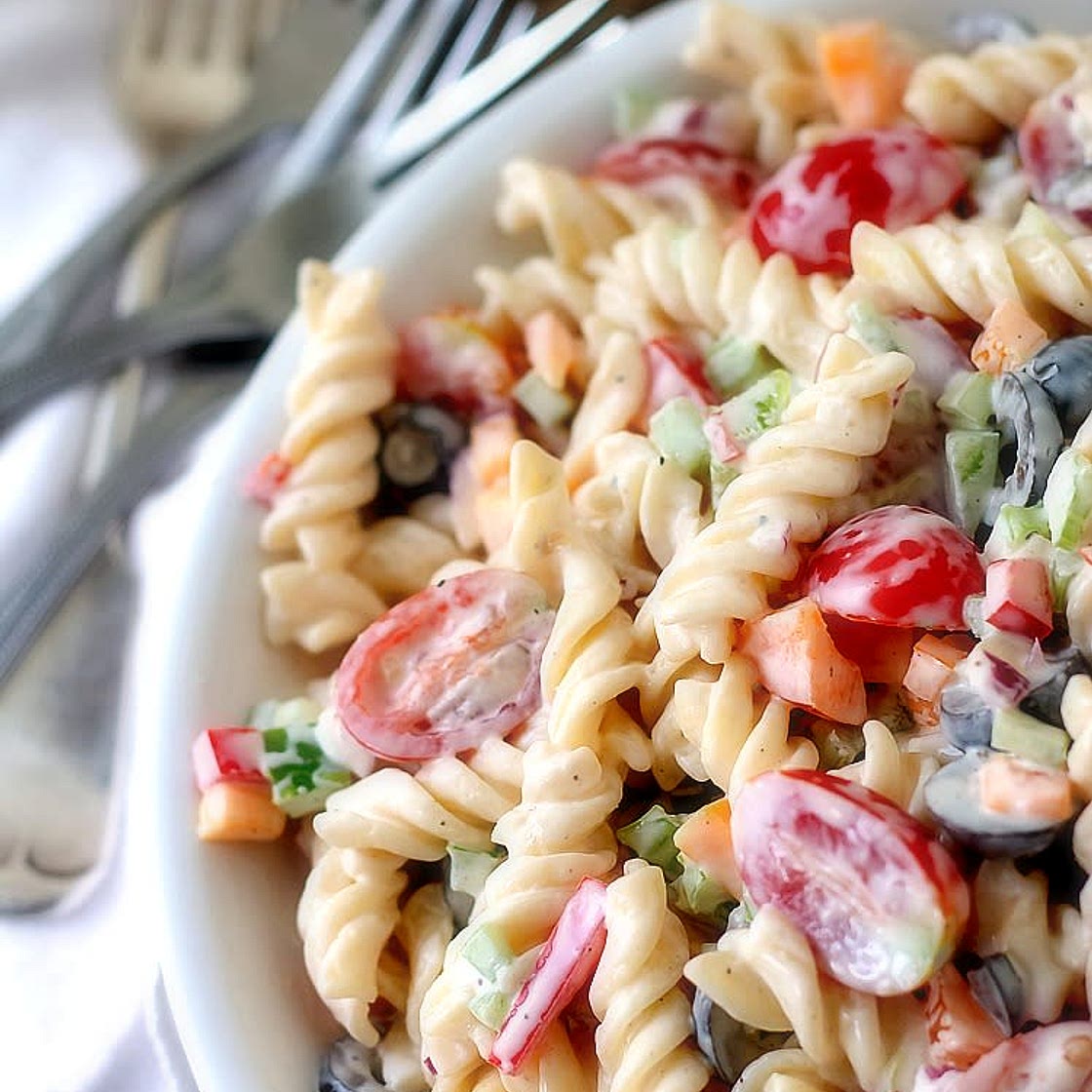 Lemon Pepper Pasta Salad