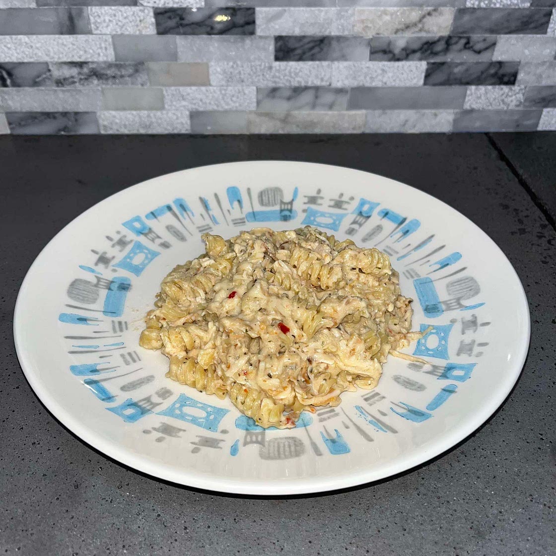 Garlic Parmesan Chicken Pasta