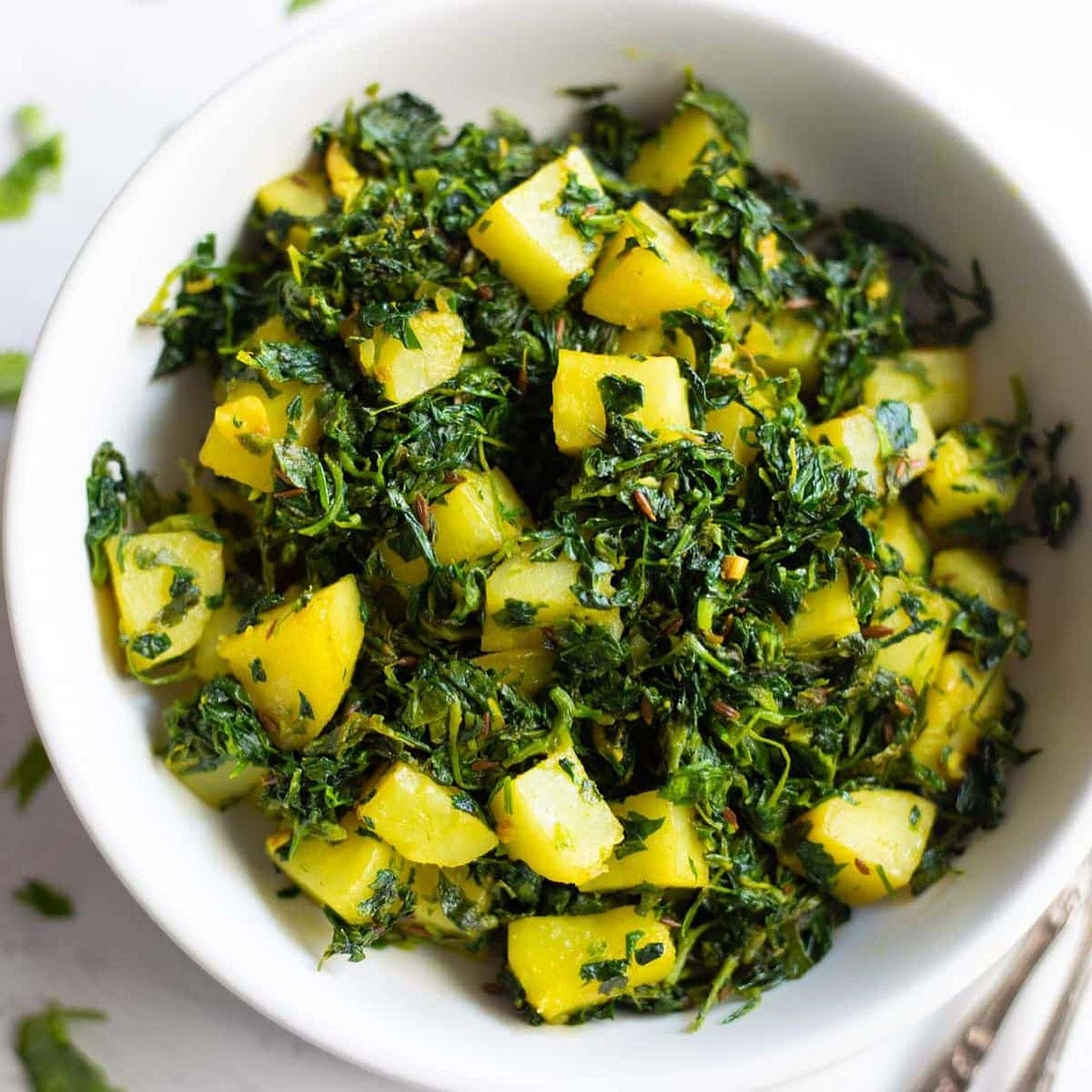 Aloo Methi Recipe