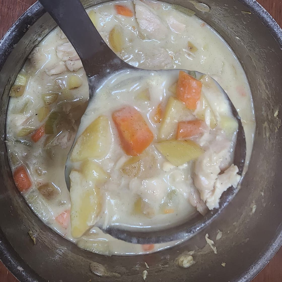 Creamy Chicken Potato Soup