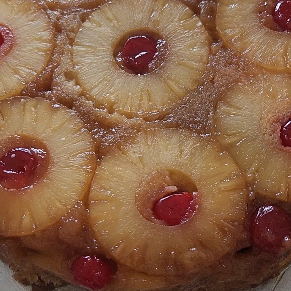 Pineapple upside-down cake