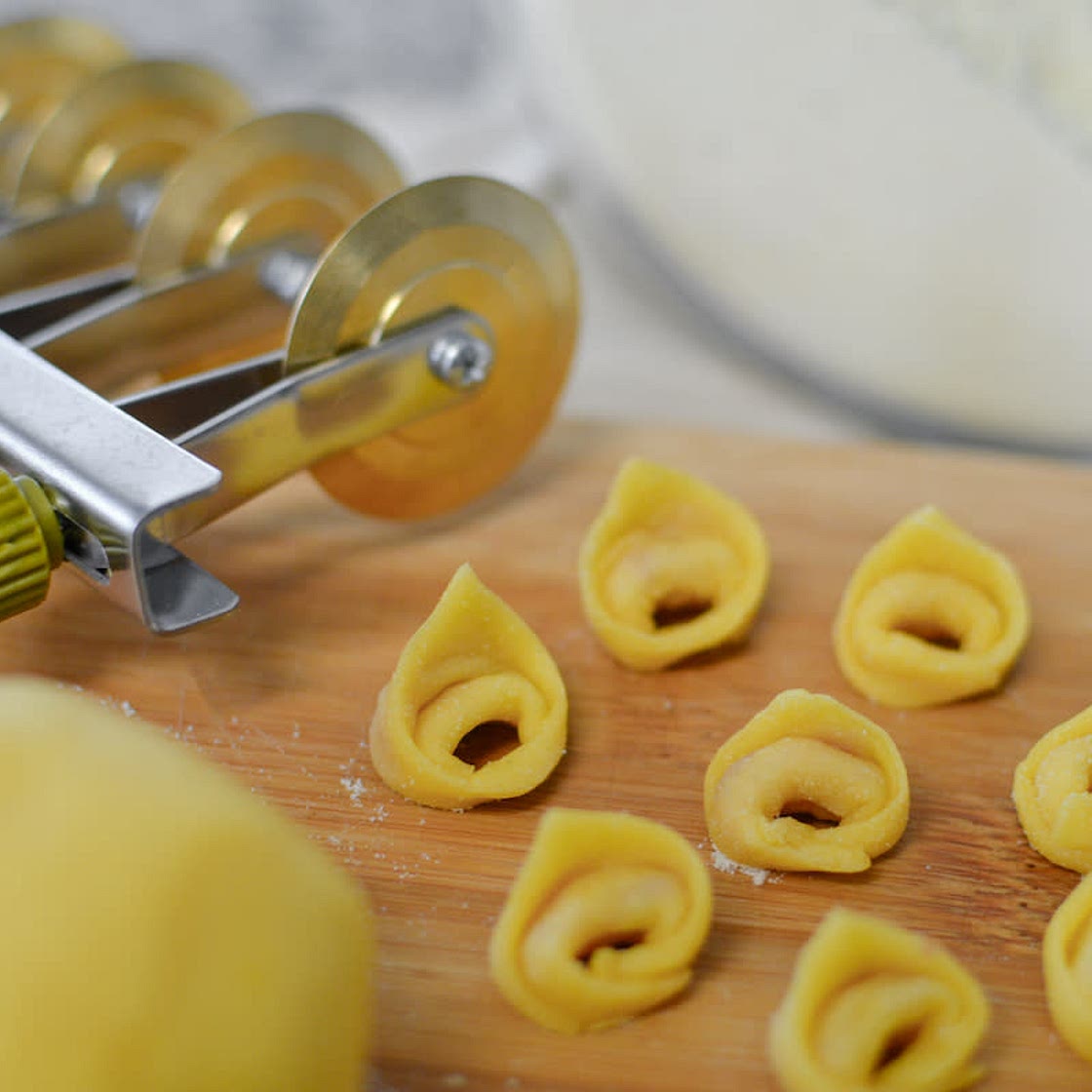 Homemade Authentic Tortellini