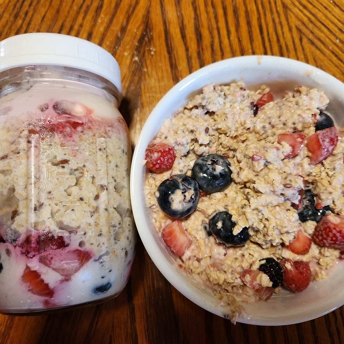Overnight Oat Parfaits