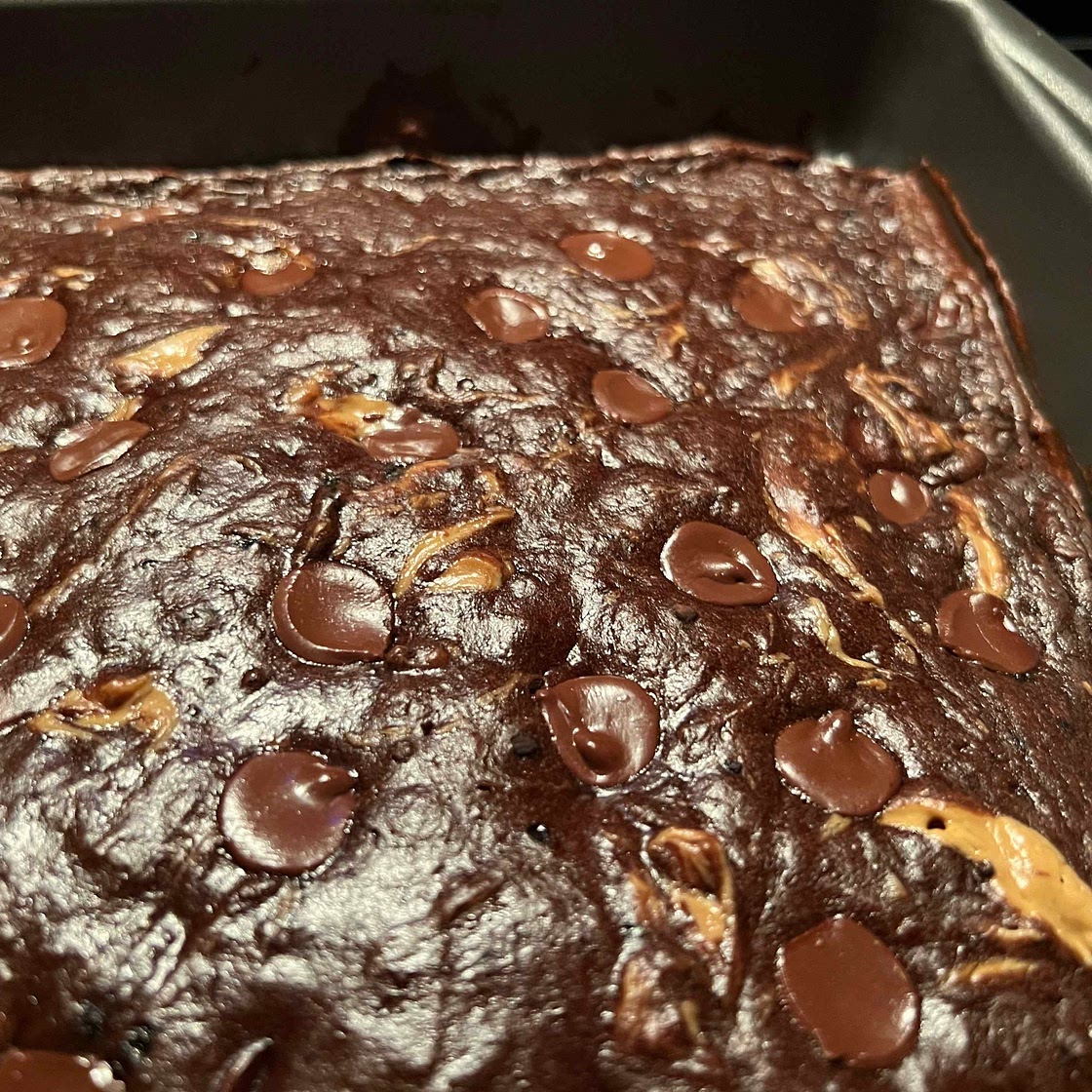 Healthy Banana Brownies