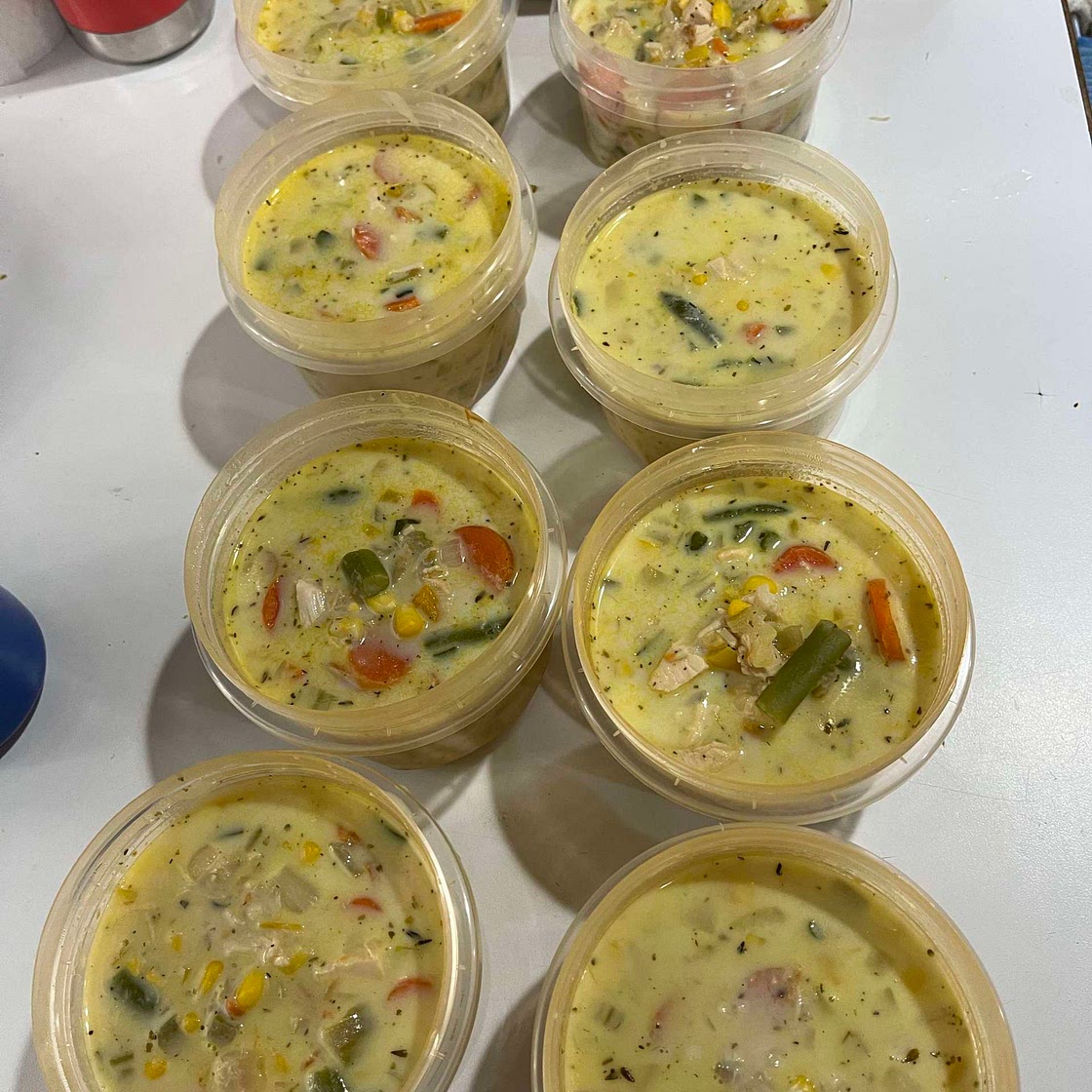 Creamy Turkey soup 