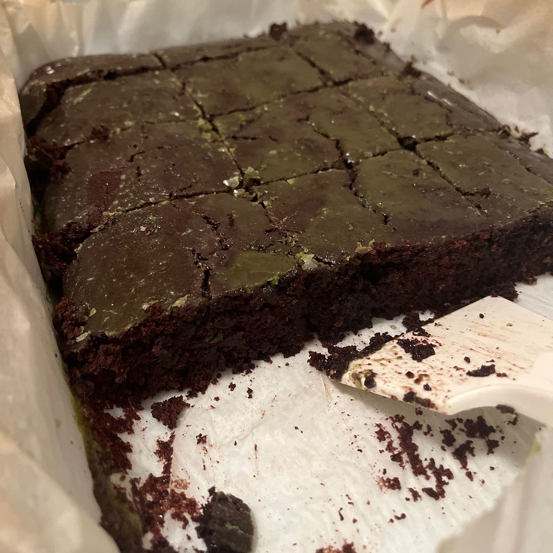 Mint Chocolate Brownies