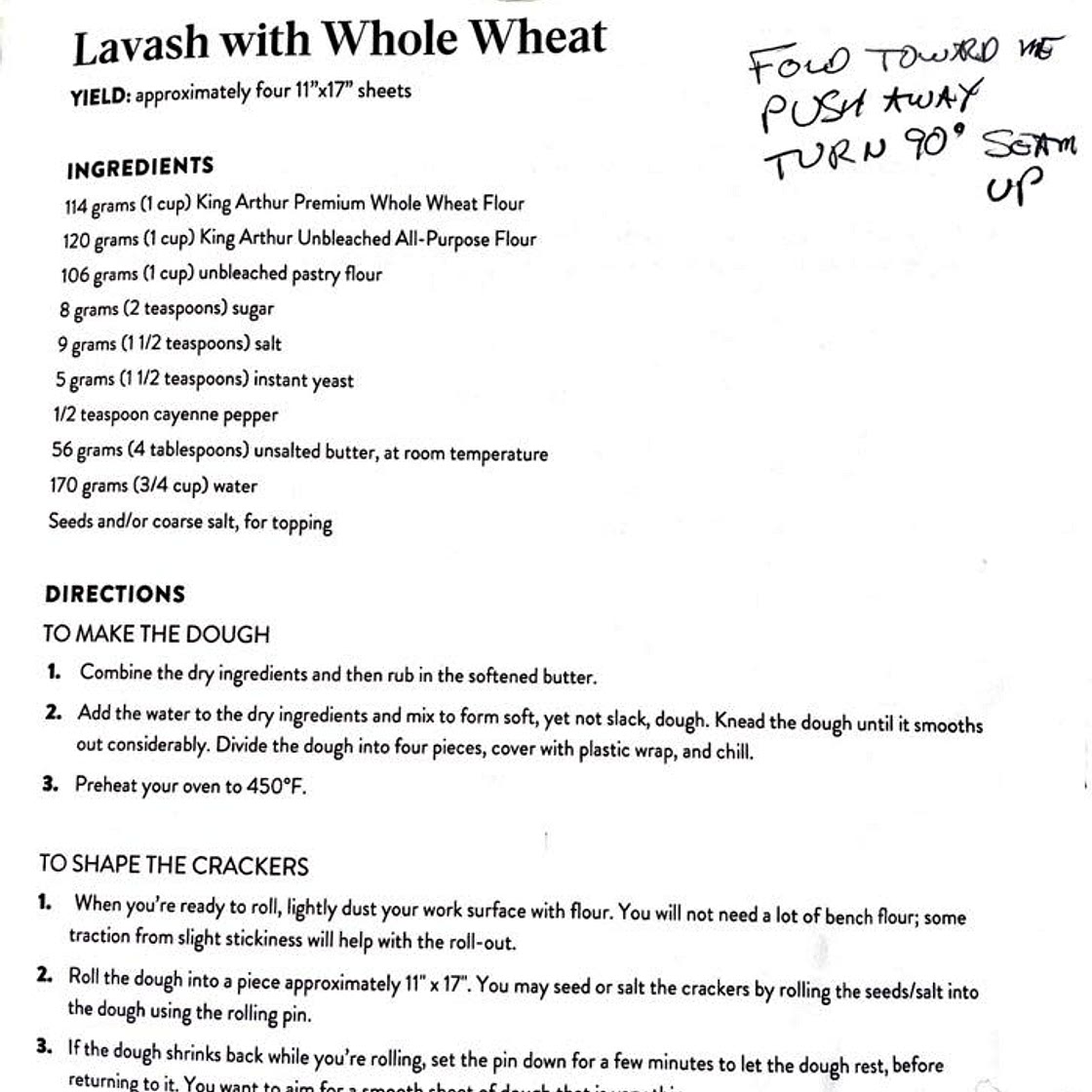 Whole Wheat Lavish Crackers
