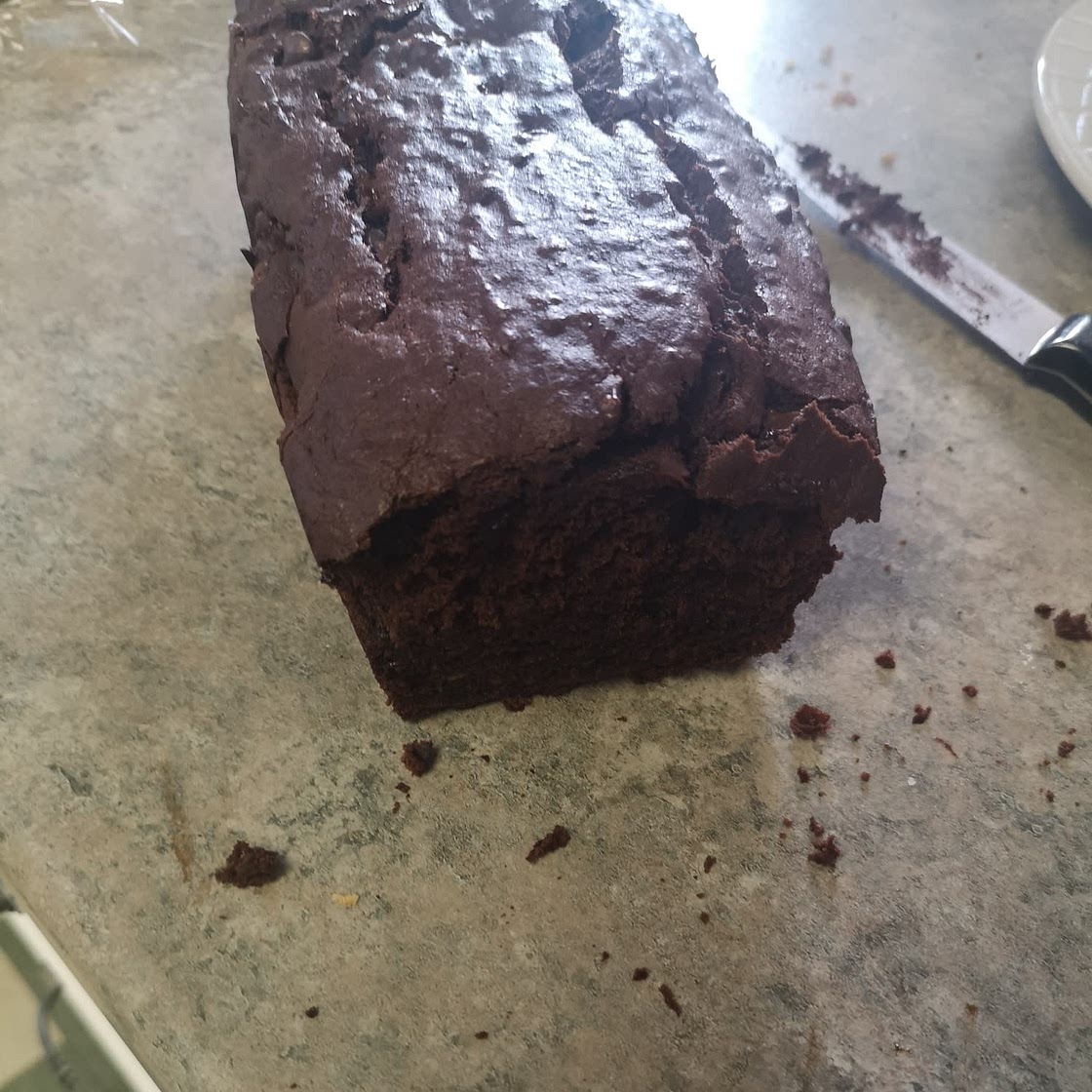 double chocolate banana bread