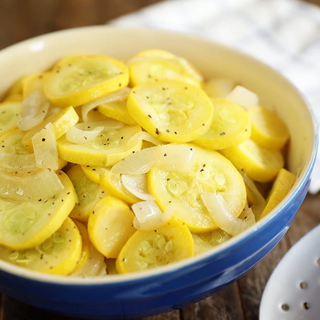Old School Squash and Onions