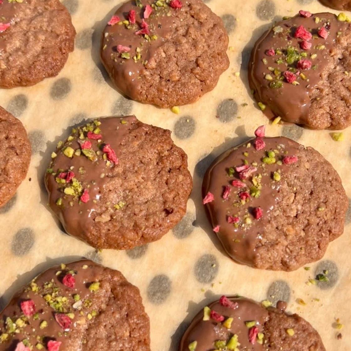Chocolate Coconut Biscuit (Romany Creams)
