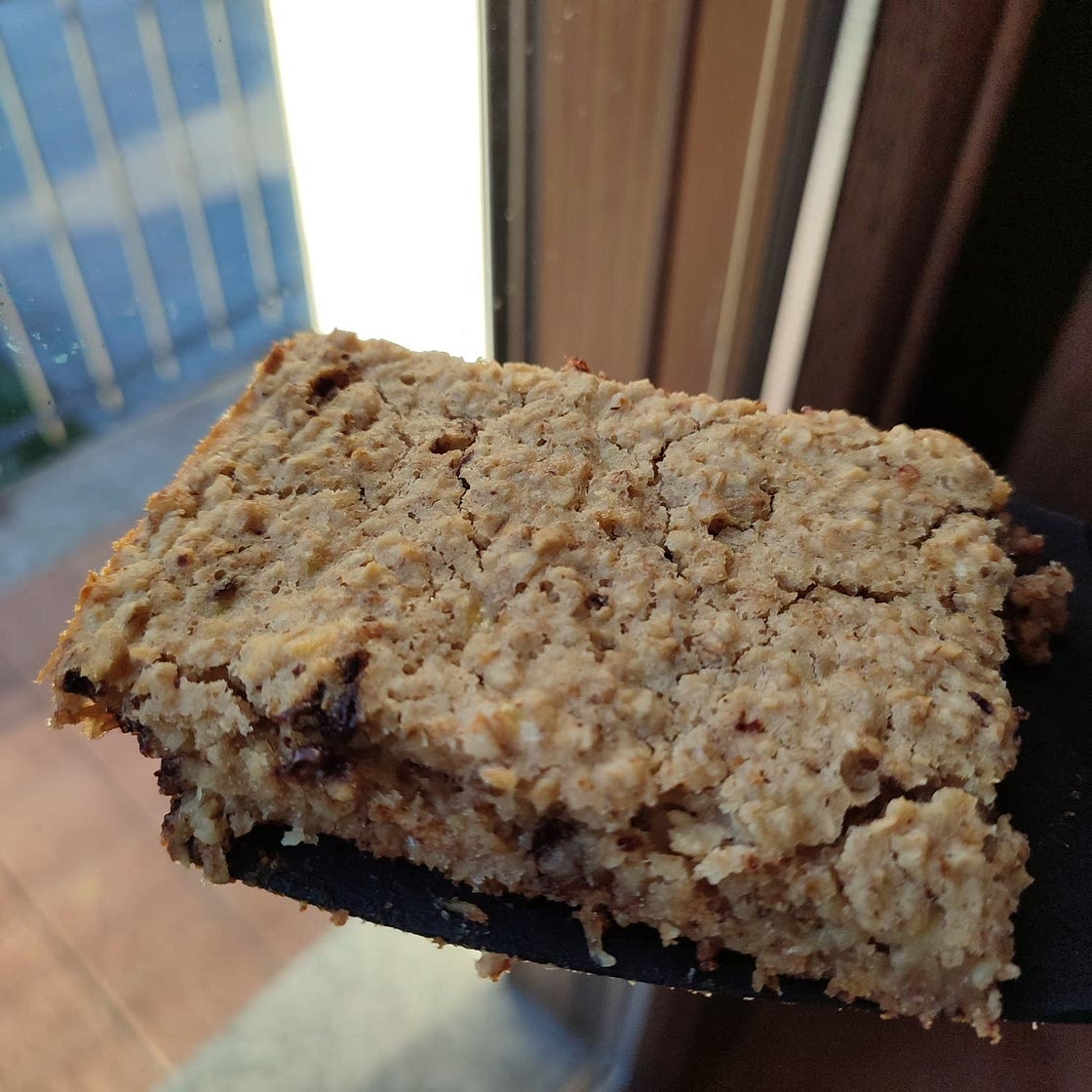 Banana bread baked oatmeal