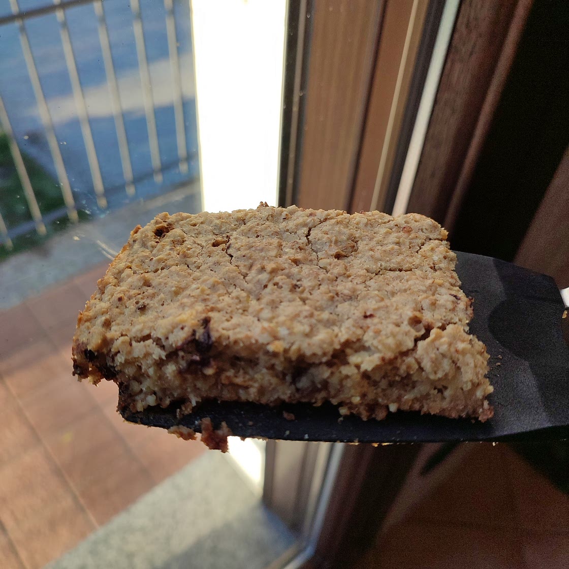 Banana bread baked oatmeal