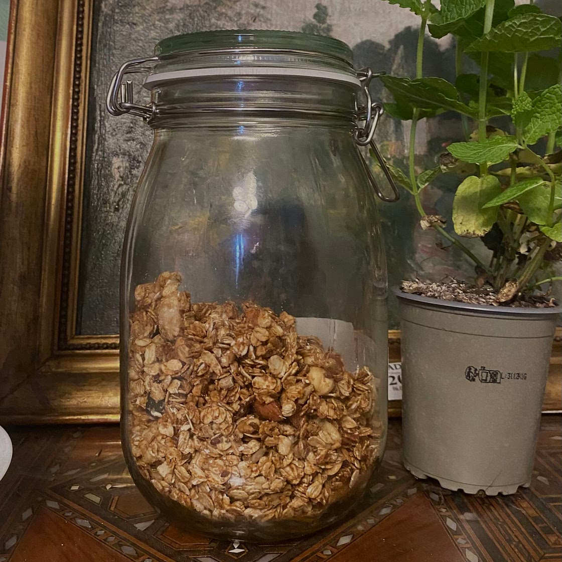 Homemade easy granola