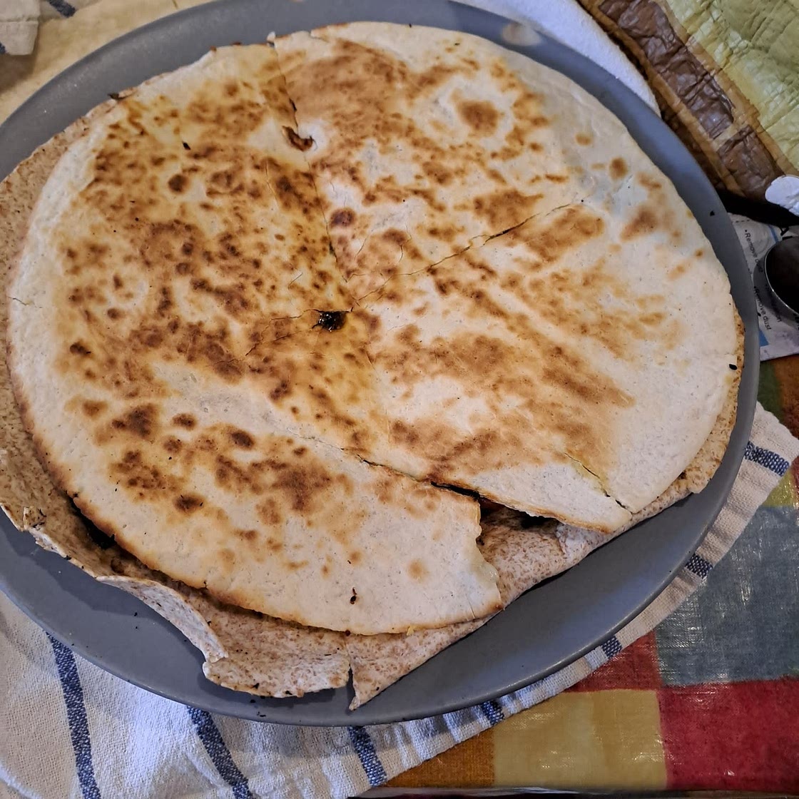 Mushroom Quesadilla