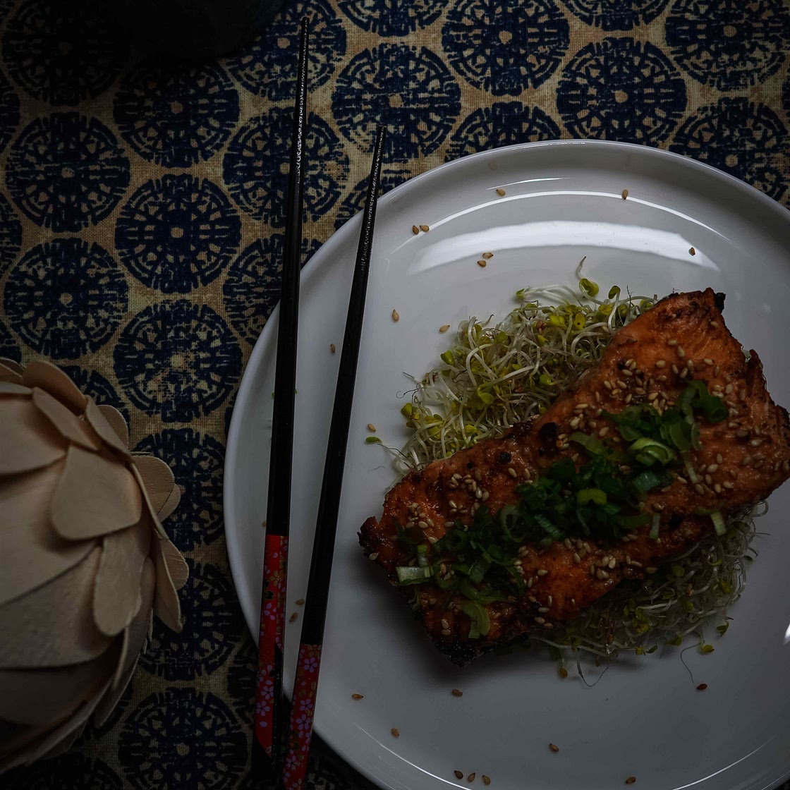 Miso Glazed Salmon