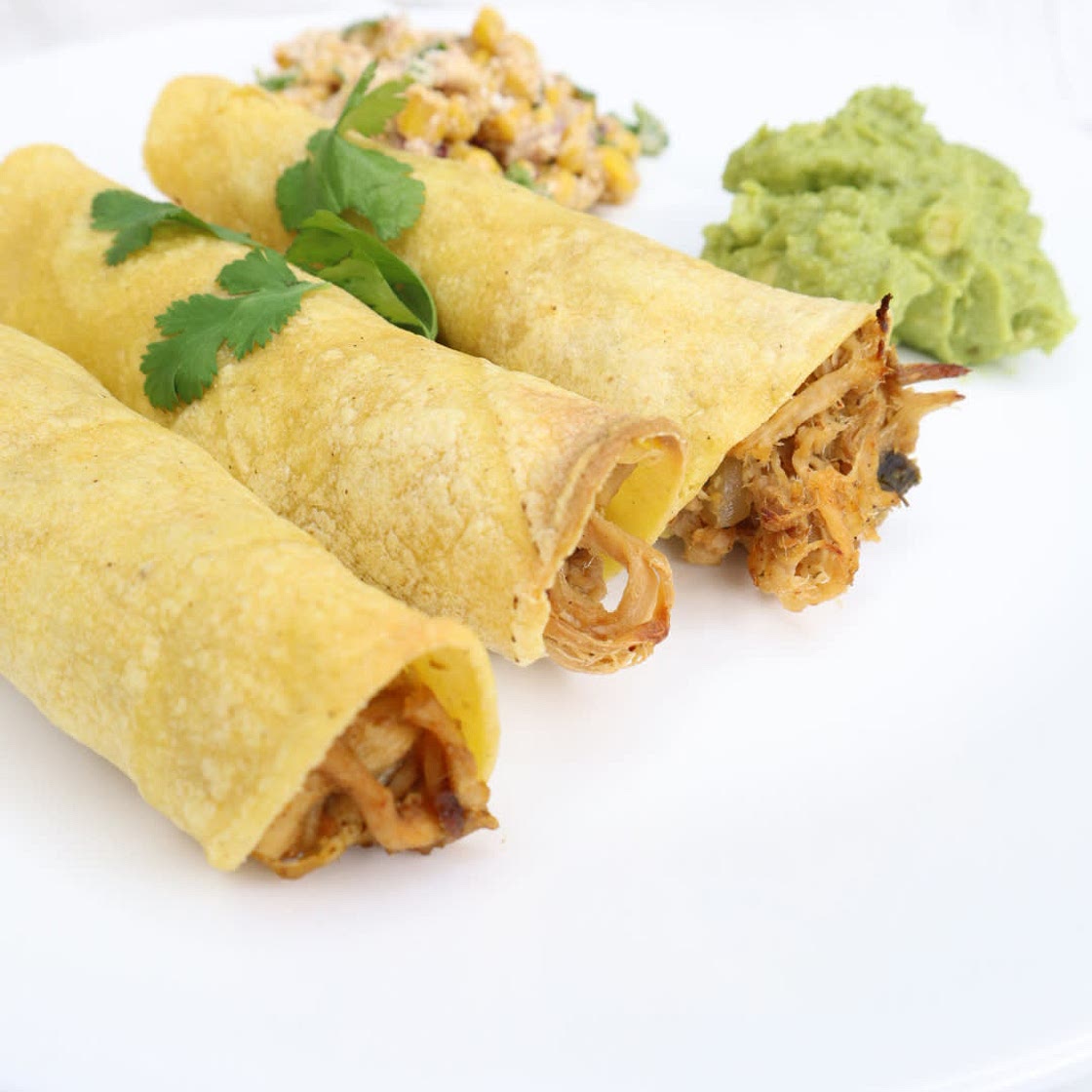 Baked Pork Taquitos