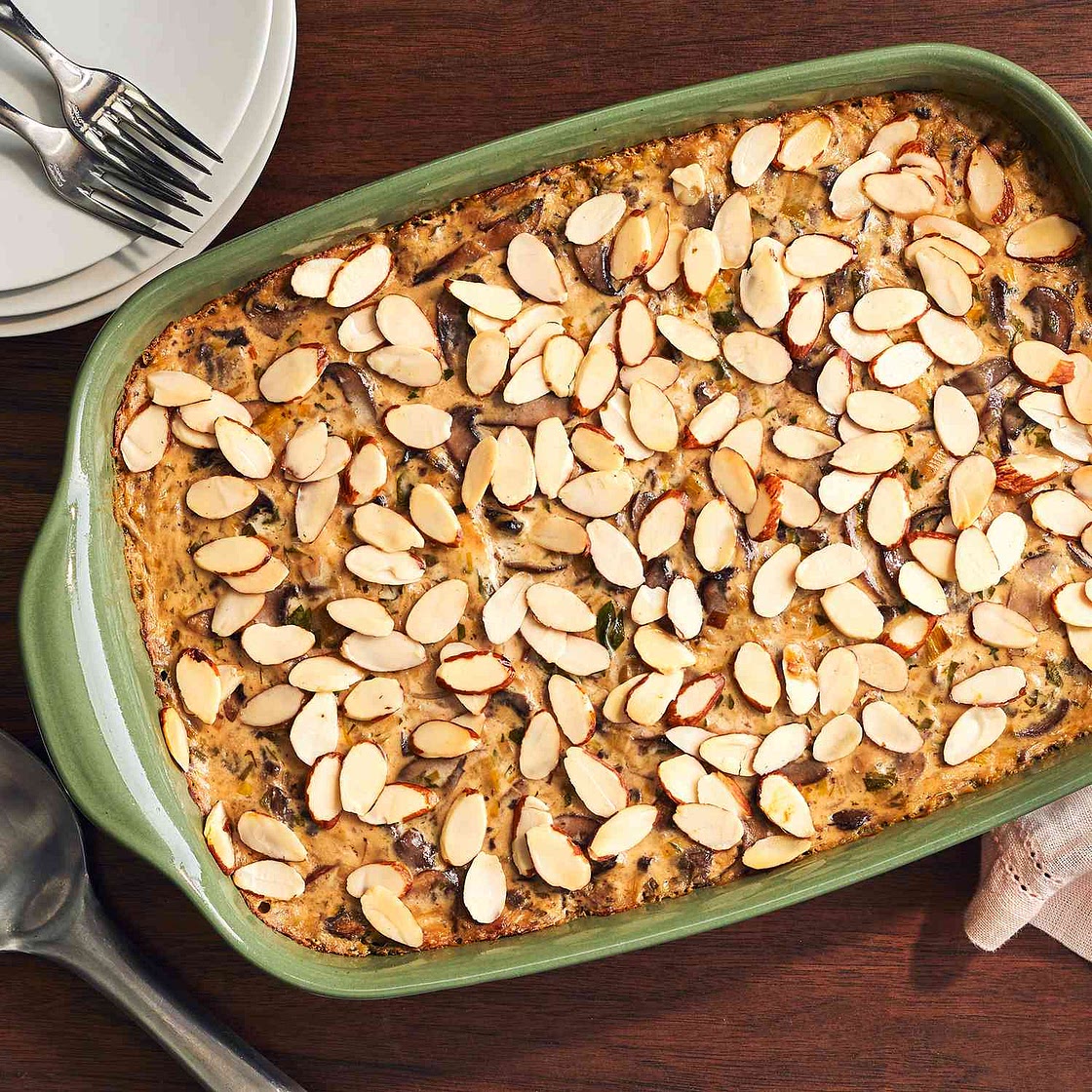 Chicken, Mushroom & Wild Rice Casserole