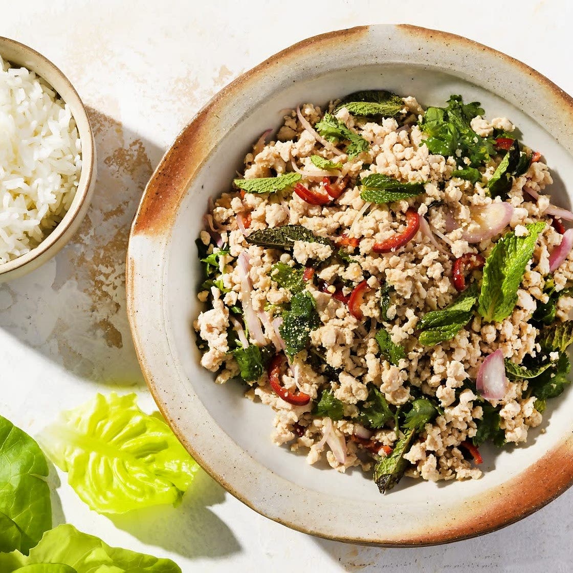 Ginger-lime Chicken & Herb Salad