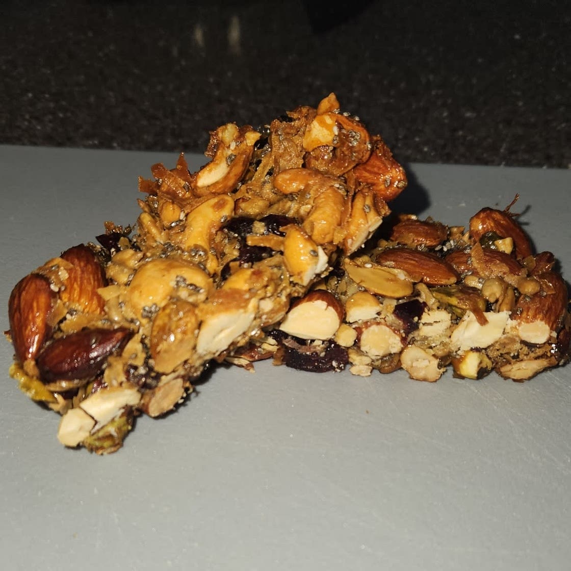 Trail mix granola bars